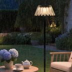 Premium Industrial Solar LED Floor Lamp - Waterproof Iron
