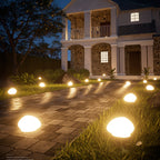 Premium Waterproof Solar Pebble LED Outdoor Light