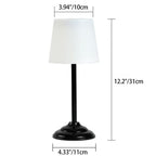 Nordic Waterproof Solar LED Round Outdoor Table Lamp