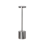 Contemporary Round Metal LED Table Lamp for Living Room
