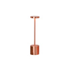 Contemporary Round Metal LED Table Lamp for Living Room