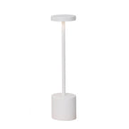 Contemporary Round Metal LED Table Lamp for Living Room