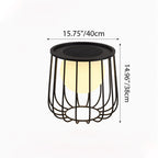 Modern Openwork Round Solar LED Orb
