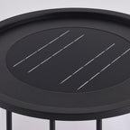 Modern Openwork Round Solar LED Orb