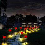 Premium Heart-Shaped Solar LED Ground Light - Waterproof