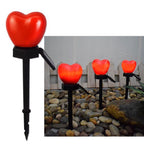 Premium Heart-Shaped Solar LED Ground Light - Waterproof