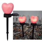 Premium Heart-Shaped Solar LED Ground Light - Waterproof