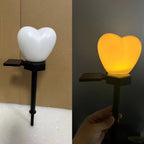 Premium Heart-Shaped Solar LED Ground Light - Waterproof