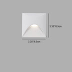 Contemporary Waterproof Aluminum LED Wall Sconce
