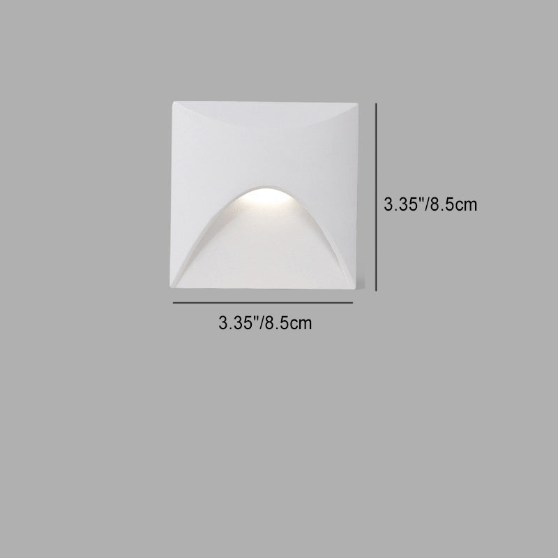 Contemporary Waterproof Aluminum LED Wall Sconce