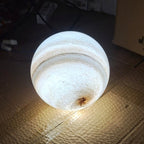 Nordic 13-Light Semi-Flush Mount Ceiling Light - Earth Planet Design for Kids' Bedrooms