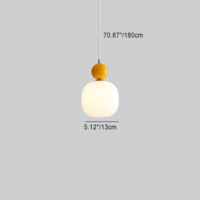 Nordic Resin PE Ball Pendant Light