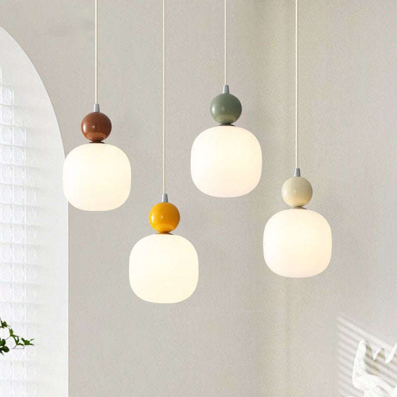 Nordic Resin PE Ball Pendant Light
