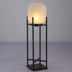 Premium Outdoor Solar LED Floor Lamp - Waterproof Stainless Steel & Acrylic Design