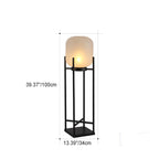 Premium Outdoor Solar LED Floor Lamp - Waterproof Stainless Steel & Acrylic Design