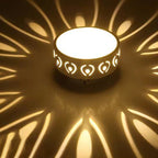Nordic Round LED Flush Mount Ceiling Light - Contemporary Iron & Acrylic Design for Hallways