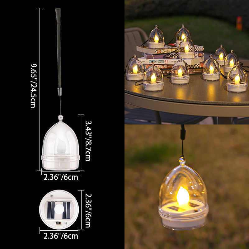 Premium Solar Waterproof LED Heart Candle Light