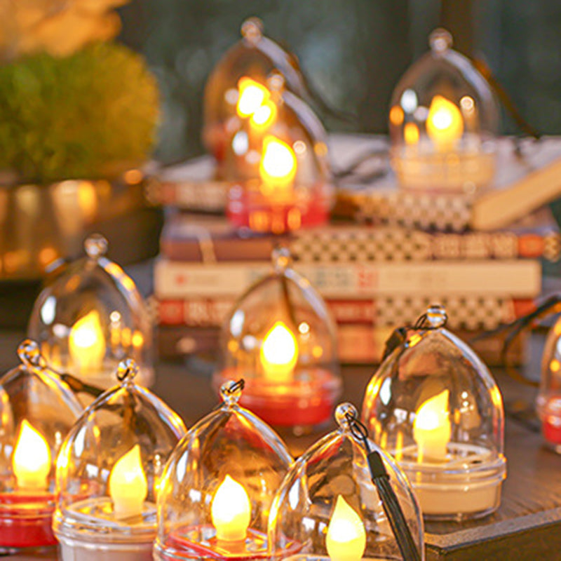 Premium Solar Waterproof LED Heart Candle Light