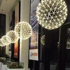 Nordic Dandelion Stainless Steel LED Pendant Light