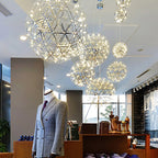 Nordic Dandelion Stainless Steel LED Pendant Light