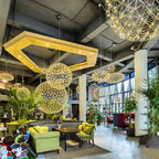 Nordic Dandelion Stainless Steel LED Pendant Light
