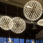 Nordic Dandelion Stainless Steel LED Pendant Light