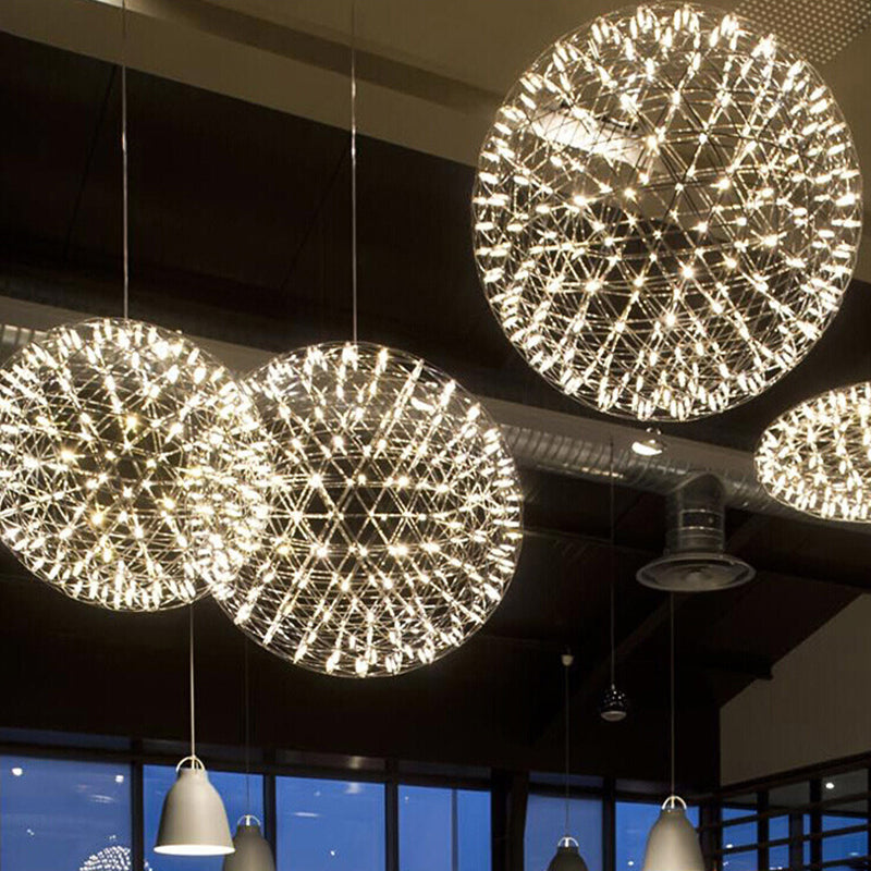 Nordic Dandelion Stainless Steel LED Pendant Light