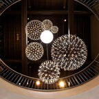 Nordic Dandelion Stainless Steel LED Pendant Light