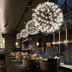 Nordic Dandelion Stainless Steel LED Pendant Light
