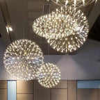 Nordic Dandelion Stainless Steel LED Pendant Light