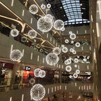 Nordic Dandelion Stainless Steel LED Pendant Light
