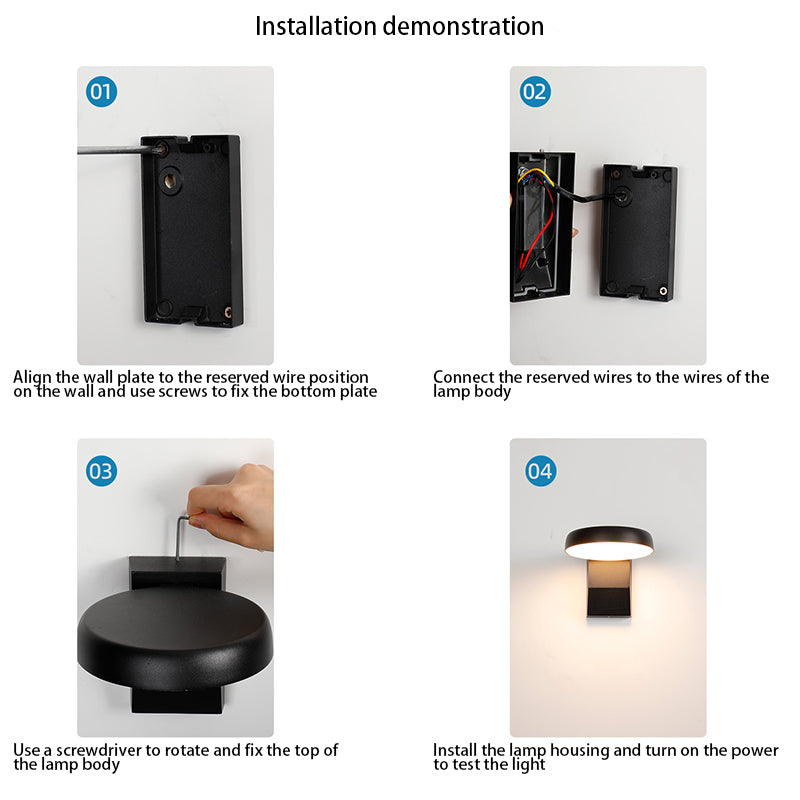 Rotatable LED Wall Sconce
