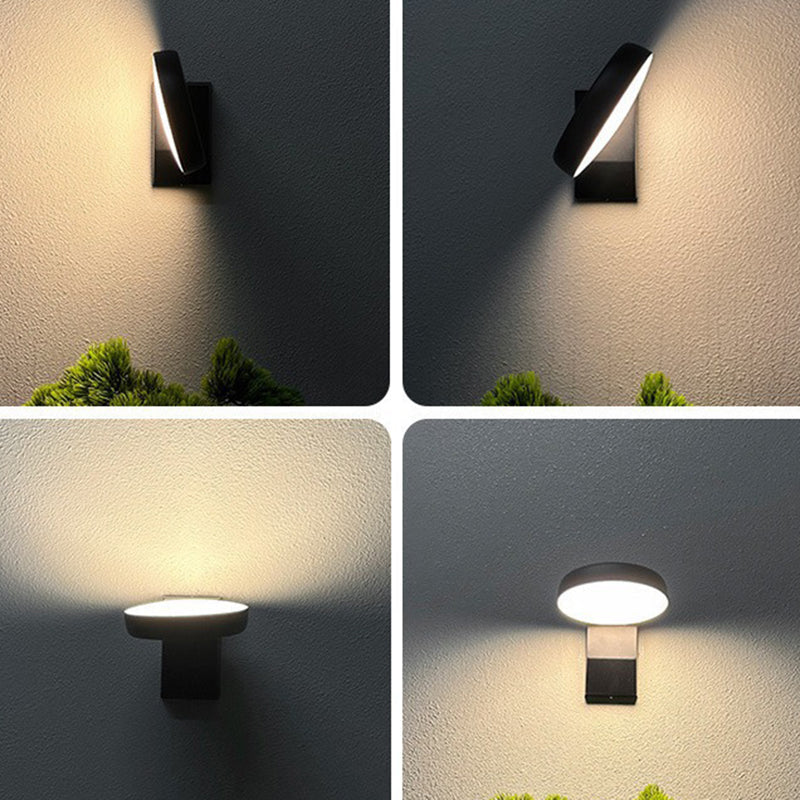 Rotatable LED Outdoor Wall Sconce