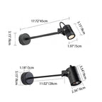 Adjustable Waterproof Aluminum LED Sconce