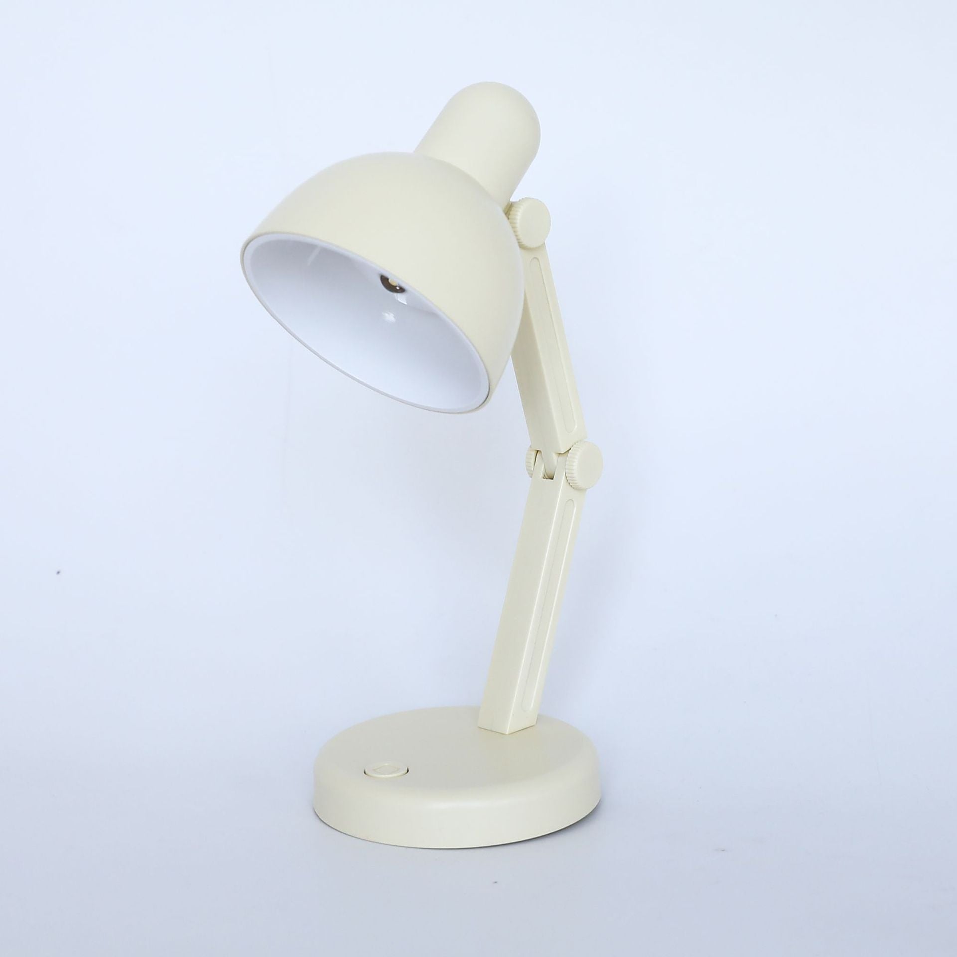 Premium Foldable Round LED Desk Lamp - Modern ABS Design for Study