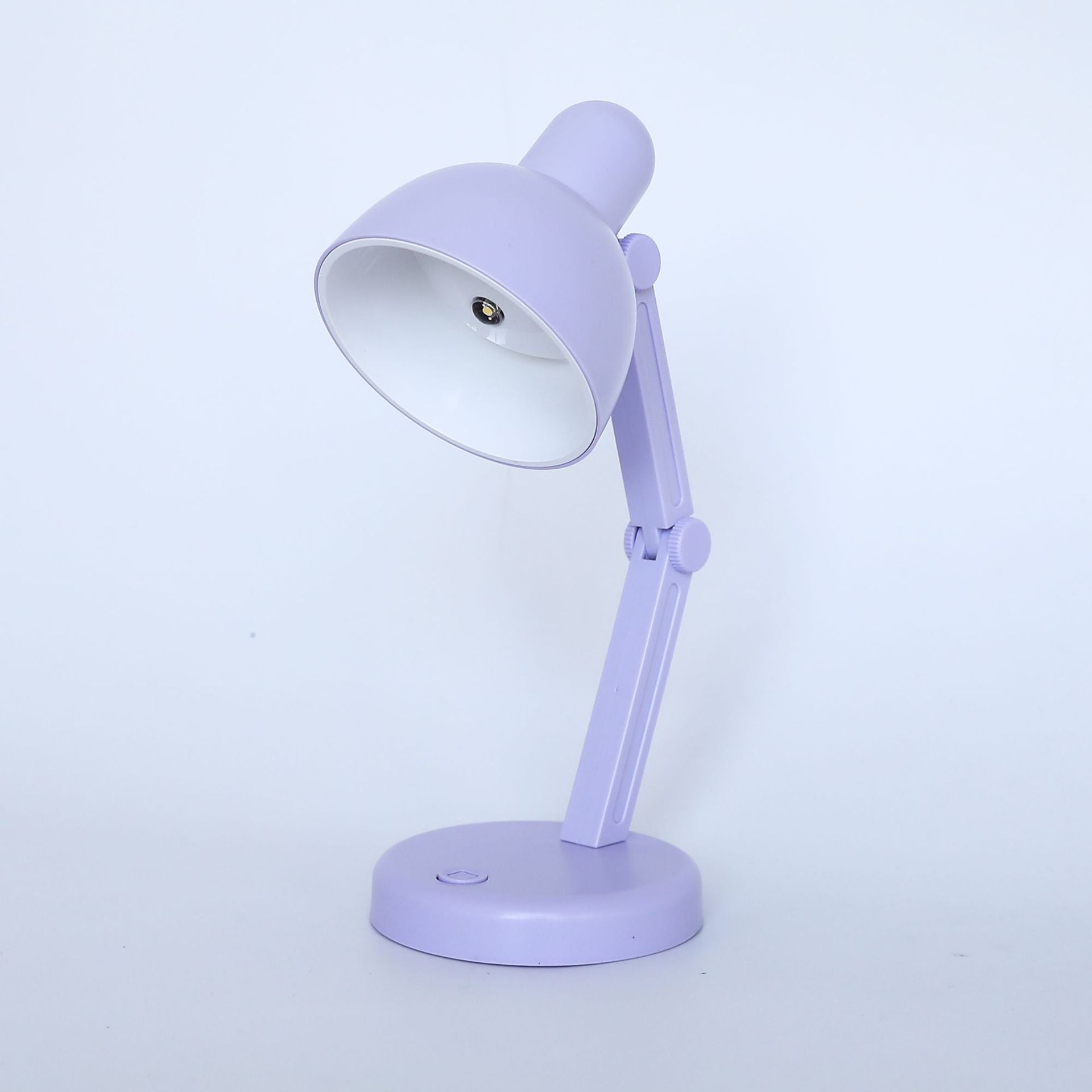 Premium Foldable Round LED Desk Lamp - Modern ABS Design for Study