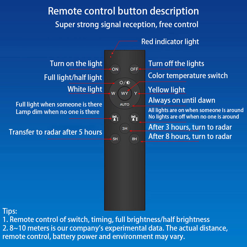 Premium Outdoor Motion Sensor LED Wall Sconce
