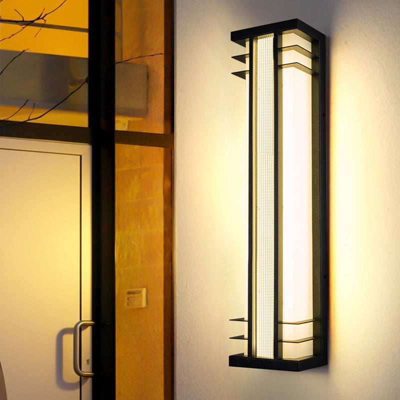 Premium Outdoor Motion Sensor LED Wall Sconce