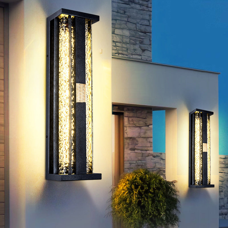 Premium Solar-Powered Waterproof Stainless Steel LED Wall