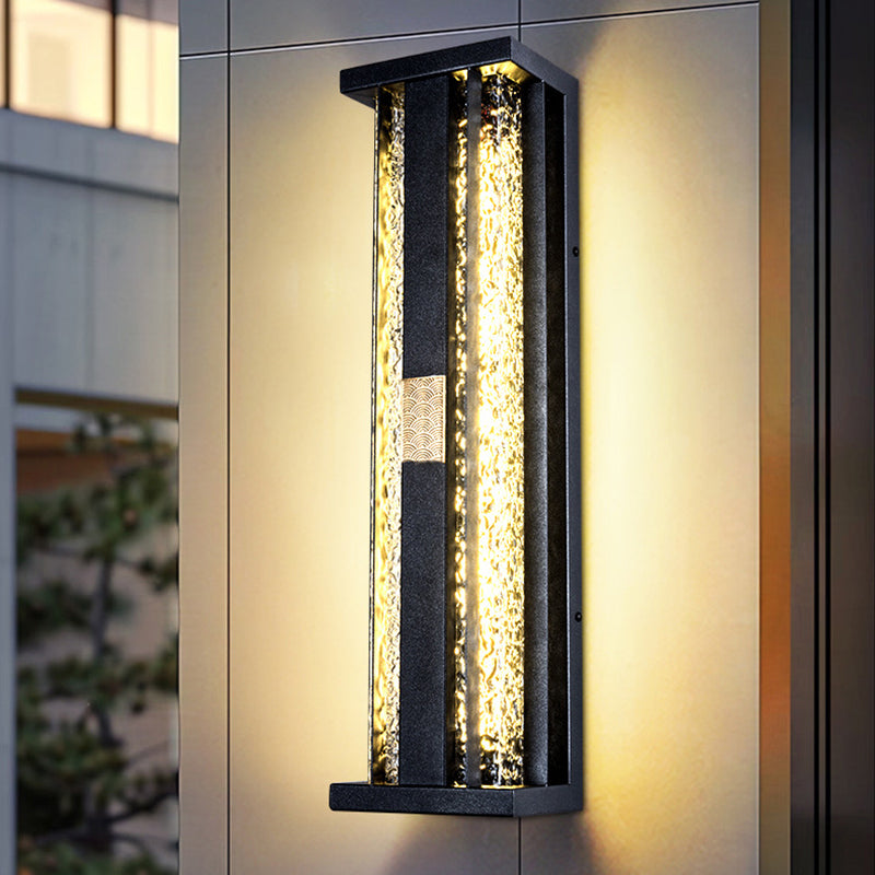 Premium Solar-Powered Waterproof Stainless Steel LED Wall