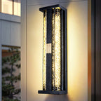Premium Solar-Powered Waterproof Stainless Steel LED Wall