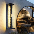 Premium Solar-Powered Waterproof Stainless Steel LED Wall