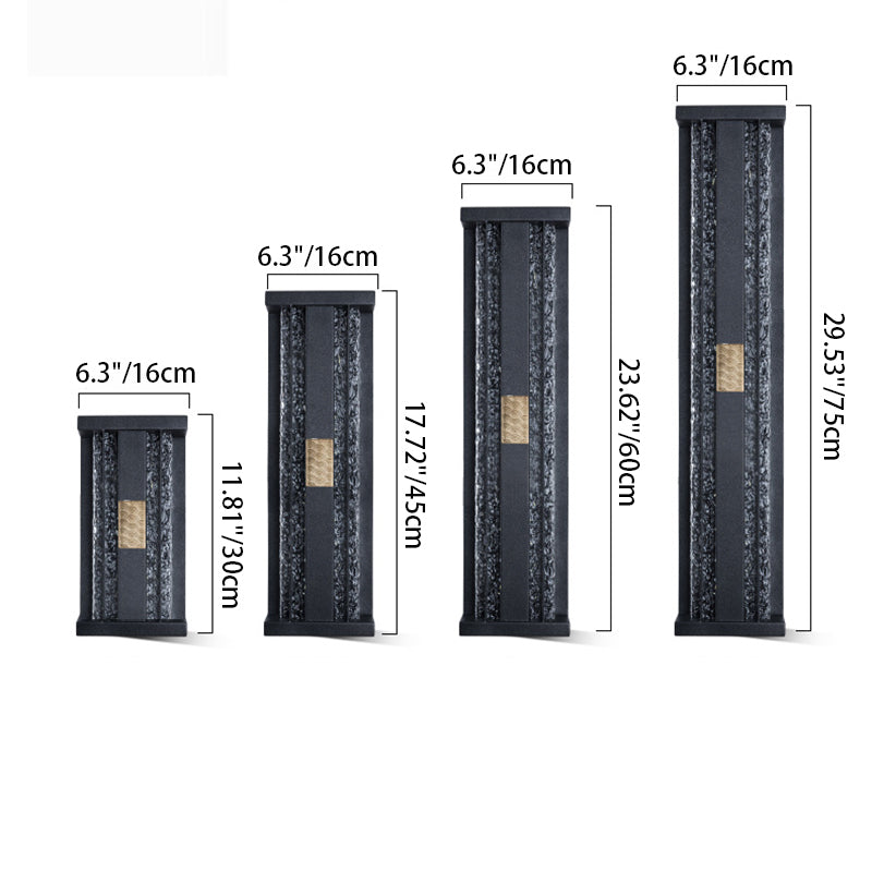 Premium Solar-Powered Waterproof Stainless Steel LED Wall