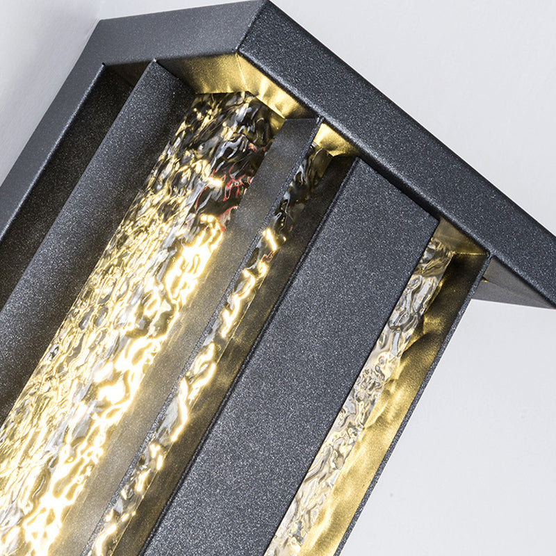 Premium Solar-Powered Waterproof Stainless Steel LED Wall