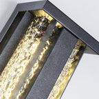 Premium Solar-Powered Waterproof Stainless Steel LED Wall