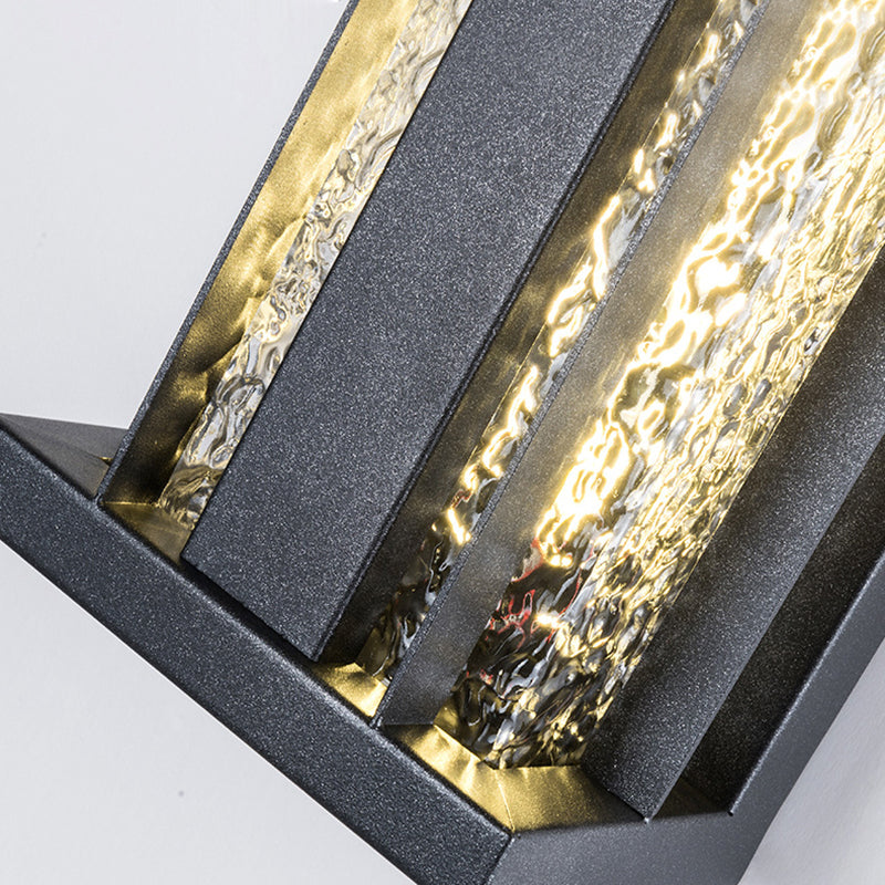 Premium Solar-Powered Waterproof Stainless Steel LED Wall