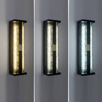 Premium Solar-Powered Waterproof Stainless Steel LED Wall