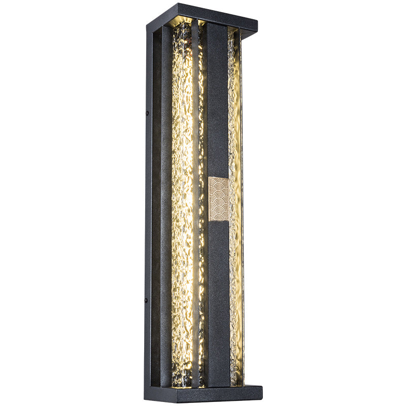 Premium Solar-Powered Waterproof Stainless Steel LED Wall