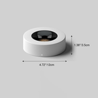 Modern Minimalist Round LED Honeycomb Ceiling Light for Hallway