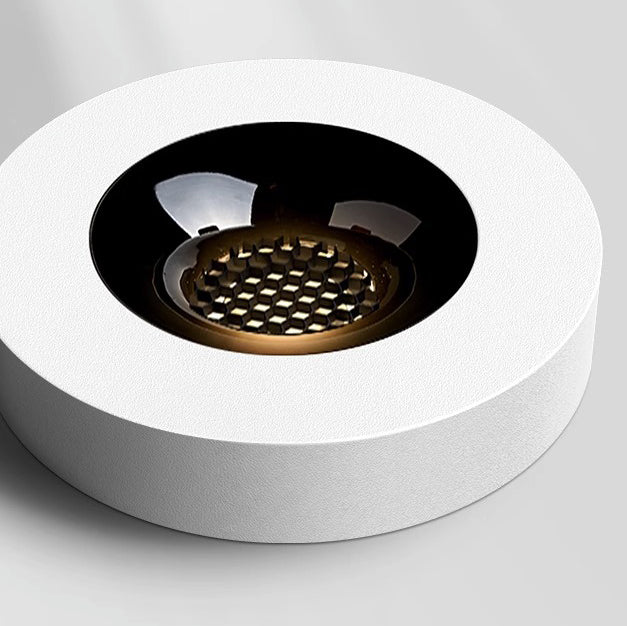 Modern Minimalist Round LED Honeycomb Ceiling Light for Hallway